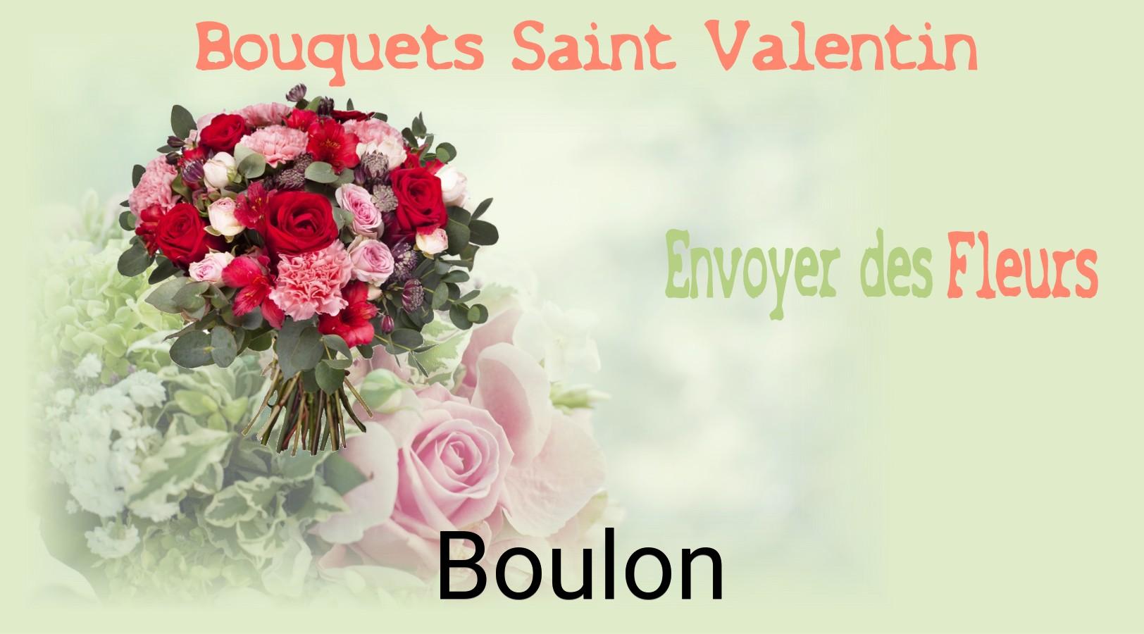 Roses de Saint-Valentin livrées à Boulon